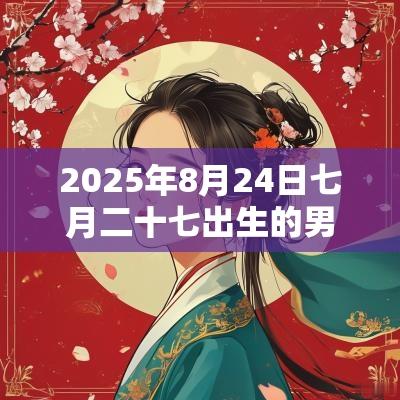 2025年8月24日七月二十七出生的男宝宝生辰八字缺火怎么取名
