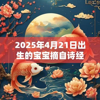 2025年4月21日出生的宝宝摘自诗经的名字诗画里出来的女宝名字