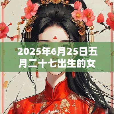 2025年6月25日五月二十七出生的女孩五行缺什么五行俱全的名字推荐