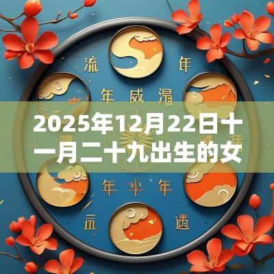 2025年12月22日十一月二十九出生的女孩缺火取名高分名字建议