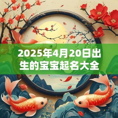 2025年4月20日出生的宝宝起名大全最新颖大气的男宝宝名字