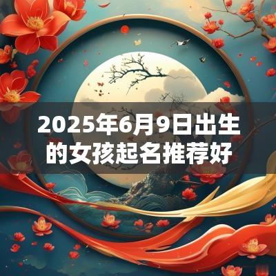 2025年6月9日出生的女孩起名推荐好听不俗气的蛇宝宝名字精选