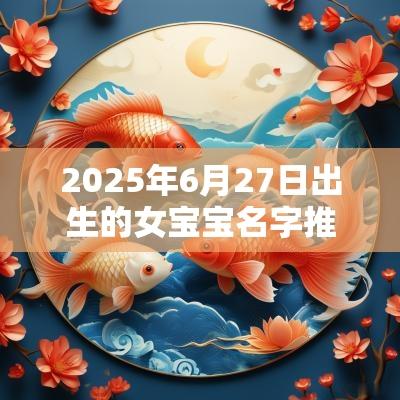 2025年6月27日出生的女宝宝名字推荐好听高雅又聚财的取名技巧