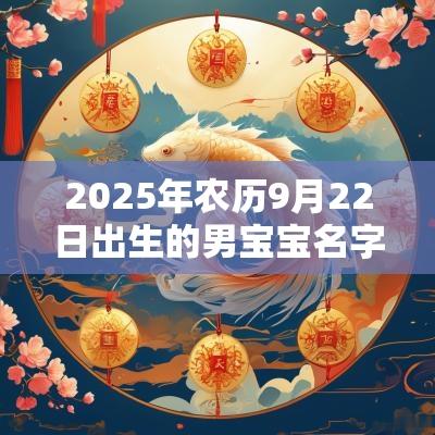2025年农历9月22日出生的男宝宝名字推荐五行缺火男宝宝名字精选