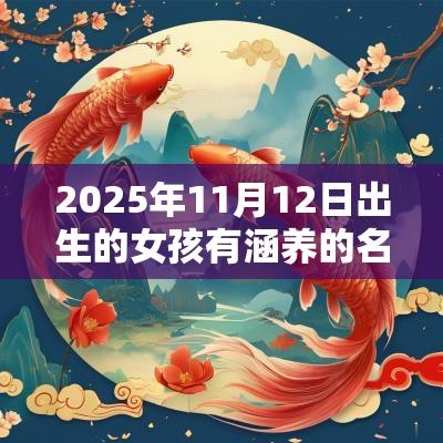 2025年11月12日出生的女孩有涵养的名字简单大气的女宝宝名字