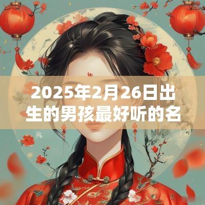 2025年2月26日出生的男孩最好听的名字大气阳光的宝宝名字
