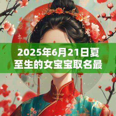 2025年6月21日夏至生的女宝宝取名最新的属蛇女孩起名大全