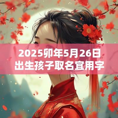 2025卯年5月26日出生孩子取名宜用字才华横溢的蛇宝宝名字
