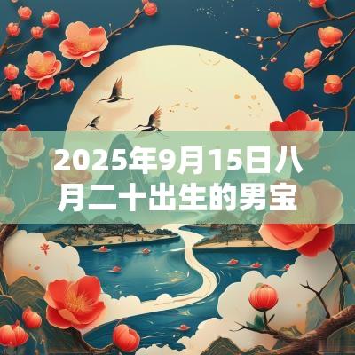 2025年9月15日八月二十出生的男宝宝五行旺缺缺火免费八字起名