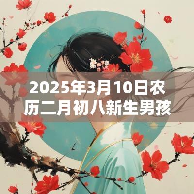 2025年3月10日农历二月初八新生男孩五行取名属水的最佳宜用字