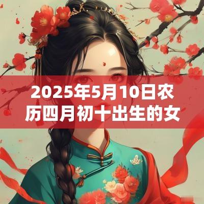 2025年5月10日农历四月初十出生的女孩五行取名打分属水的最佳宜用字