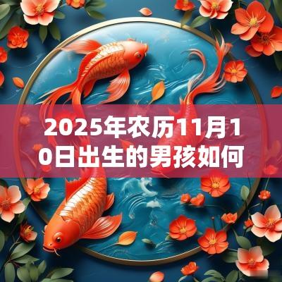 2025年农历11月10日出生的男孩如何取名男孩帅气名字大全