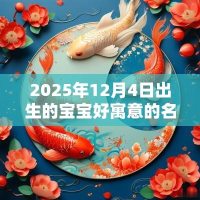 2025年12月4日出生的宝宝好寓意的名字好寓意的女孩名字大全