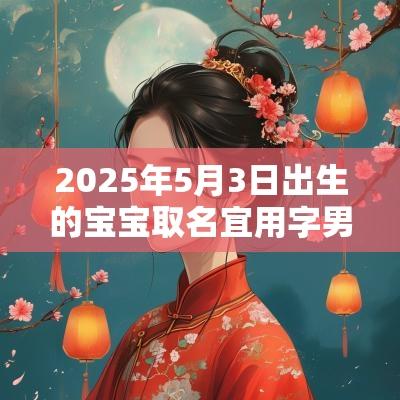 2025年5月3日出生的宝宝取名宜用字男女宝宝的名字精选大全