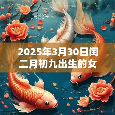 2025年3月30日闰二月初九出生的女孩免费生辰八字属火取名推荐