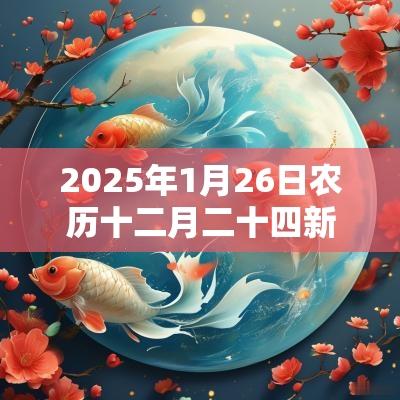 2025年1月26日农历十二月二十四新生女宝宝五行旺缺八字起名