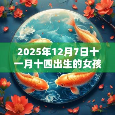 2025年12月7日十一月十四出生的女孩起名新生儿五行缺金的名字