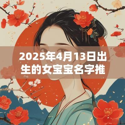 2025年4月13日出生的女宝宝名字推荐女孩响亮美丽的名字精选