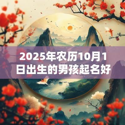 2025年农历10月1日出生的男孩起名好寓意的字好听的名字大全 2025年农历10月1日出生的男孩起名好寓意的字好听的名字大全