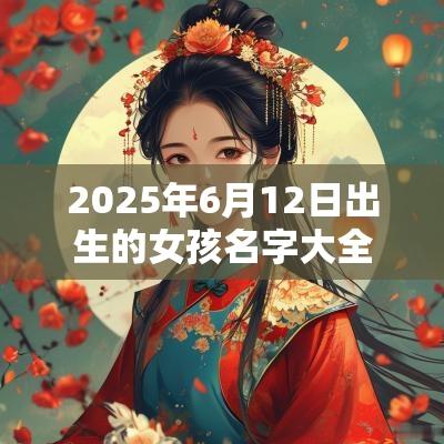 2025年6月12日出生的女孩名字大全大方经典又好听的女宝宝名字