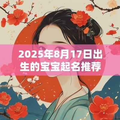 2025年8月17日出生的宝宝起名推荐楚辞中最唯美的名字男单字