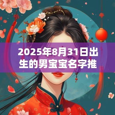 2025年8月31日出生的男宝宝名字推荐有哲理诗意的男生名字大全