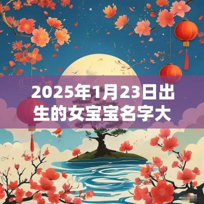 2025年1月23日出生的女宝宝名字大全有寓意的活泼可爱的蛇年女孩名字