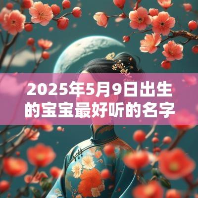 2025年5月9日出生的宝宝最好听的名字男孩取名宜用名字大全