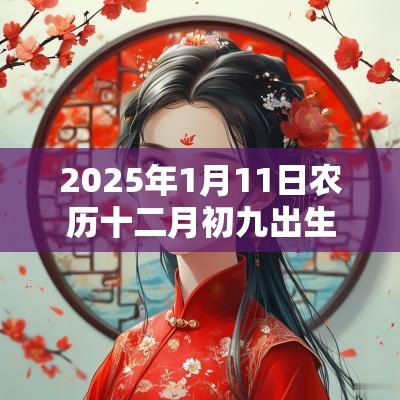 2025年1月11日农历十二月初九出生的女宝宝名字五行八字起名
