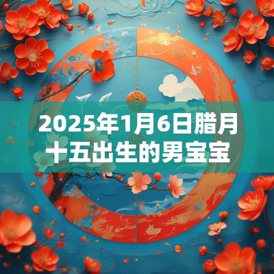 2025年1月6日腊月十五出生的男宝宝五行八字大气有内涵的名字