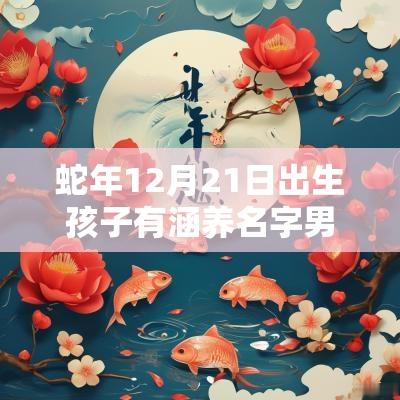 蛇年12月21日出生孩子有涵养名字男孩取名字寓意好的字2025年
