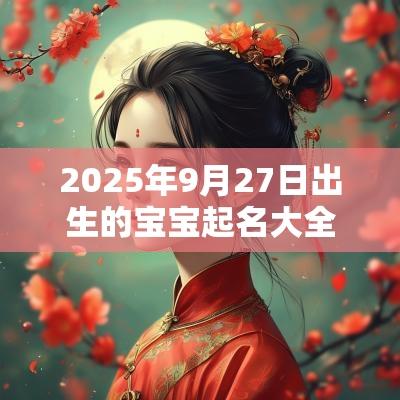 2025年9月27日出生的宝宝起名大全燕姓好听到爆的女孩名字
