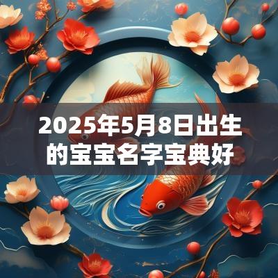 2025年5月8日出生的宝宝名字宝典好听有内涵优选名字推荐