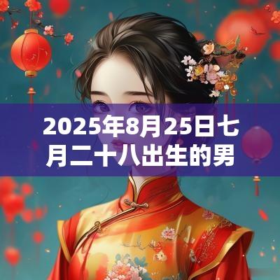2025年8月25日七月二十八出生的男孩五行八字解读缺火的名字