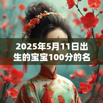 2025年5月11日出生的宝宝100分的名字5月出生的蛇宝宝取名大全