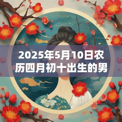 2025年5月10日农历四月初十出生的男孩五行取名打分最佳宜用字