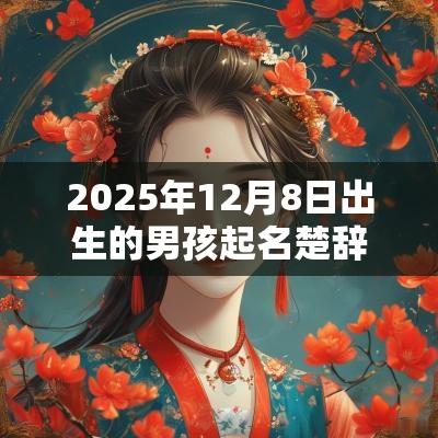 2025年12月8日出生的男孩起名楚辞周易寓意好的男宝宝名字