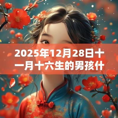 2025年12月28日十一月十六生的男孩什么命好听儒雅的名字