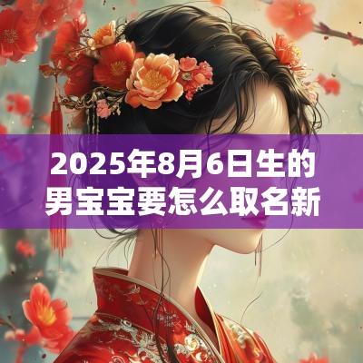 2025年8月6日生的男宝宝要怎么取名新颖独特的男孩名字推荐