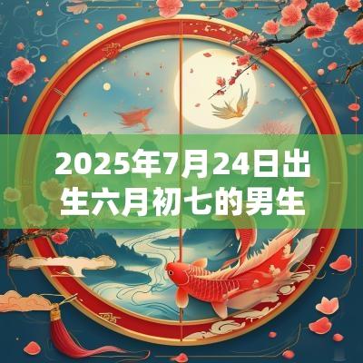 2025年7月24日出生六月初七的男生生辰八字翩翩少年的名字