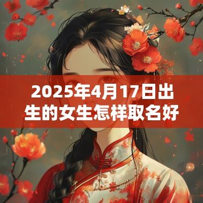 2025年4月17日出生的女生怎样取名好好听顺口有气质的名字赏析