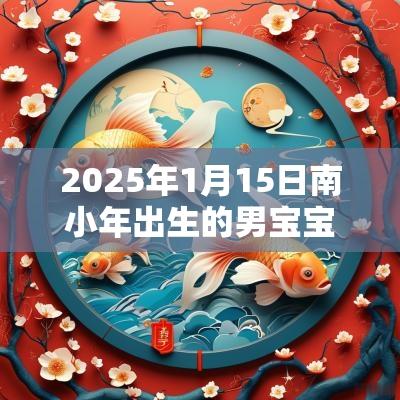 2025年1月15日南小年出生的男宝宝八字简单大方洋气的名字