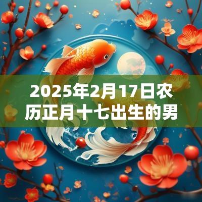 2025年2月17日农历正月十七出生的男孩五行八字解读缺火的起名宜用字