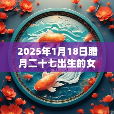2025年1月18日腊月二十七出生的女宝宝缺什么取名如何补金