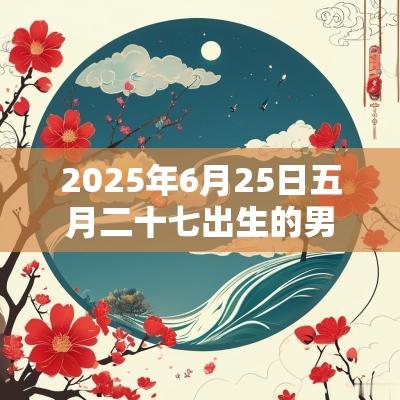 2025年6月25日五月二十七出生的男孩五行缺什么五行属土的名字推荐