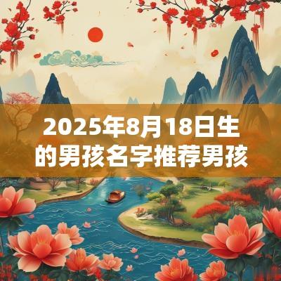 2025年8月18日生的男孩名字推荐男孩五行缺火的名字精选