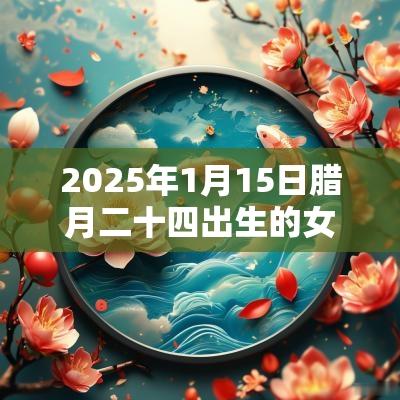2025年1月15日腊月二十四出生的女宝宝五行查询缺火怎么取名好