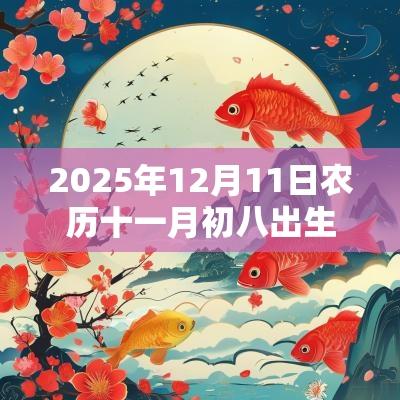 2025年12月11日农历十一月初八出生的男宝宝五行旺缺八字起名