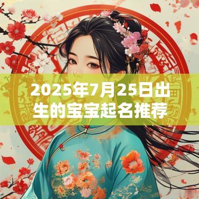 2025年7月25日出生的宝宝起名推荐清新淡雅的女孩名字大全
