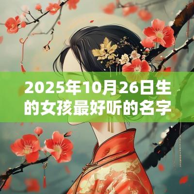 2025年10月26日生的女孩最好听的名字高雅有寓意的名字